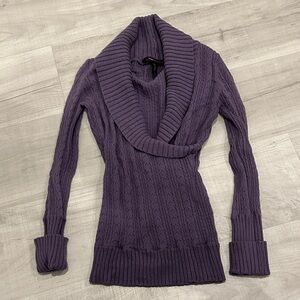 Size XS BCBG Maxazria Purple Sweater
